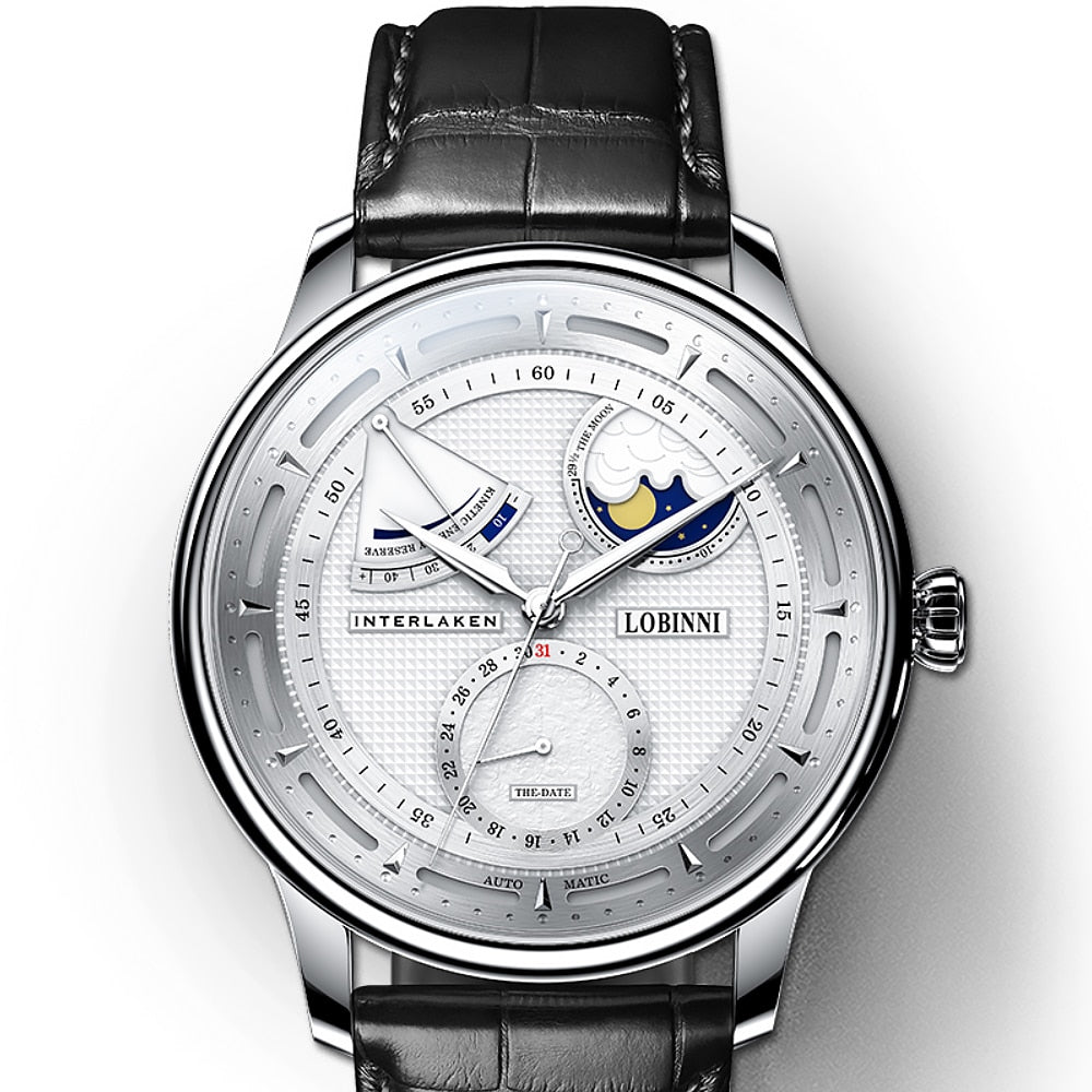 LOBINNI Moon Phase Seagull Watch