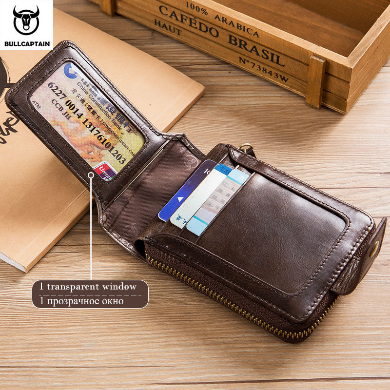 BULLCAPTAIN QB 231 Leather Wallet