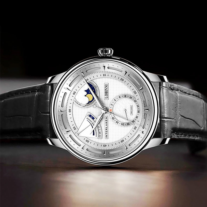 LOBINNI Moon Phase Seagull Watch