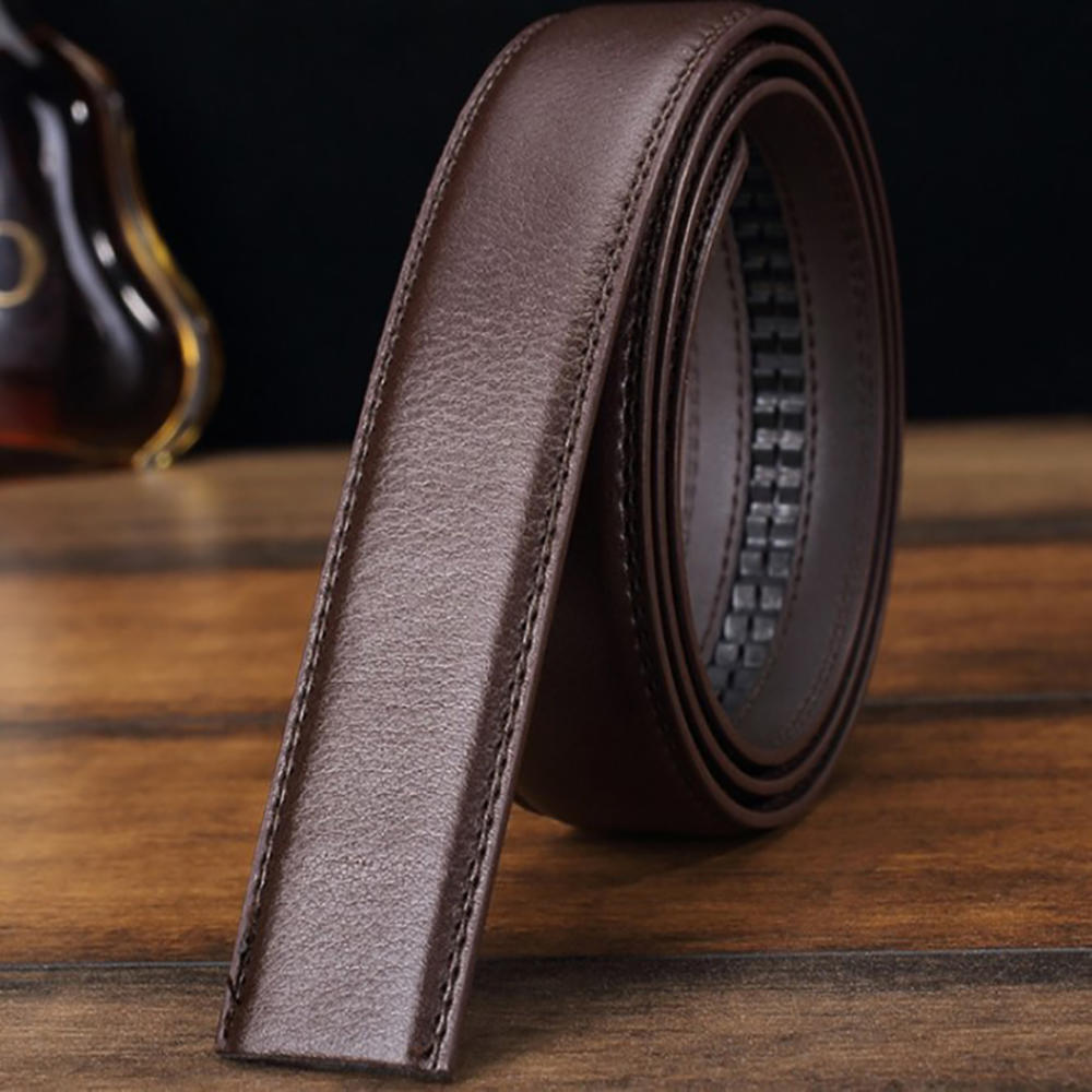 Leather Automatic Ribbon Waist Strap Belt