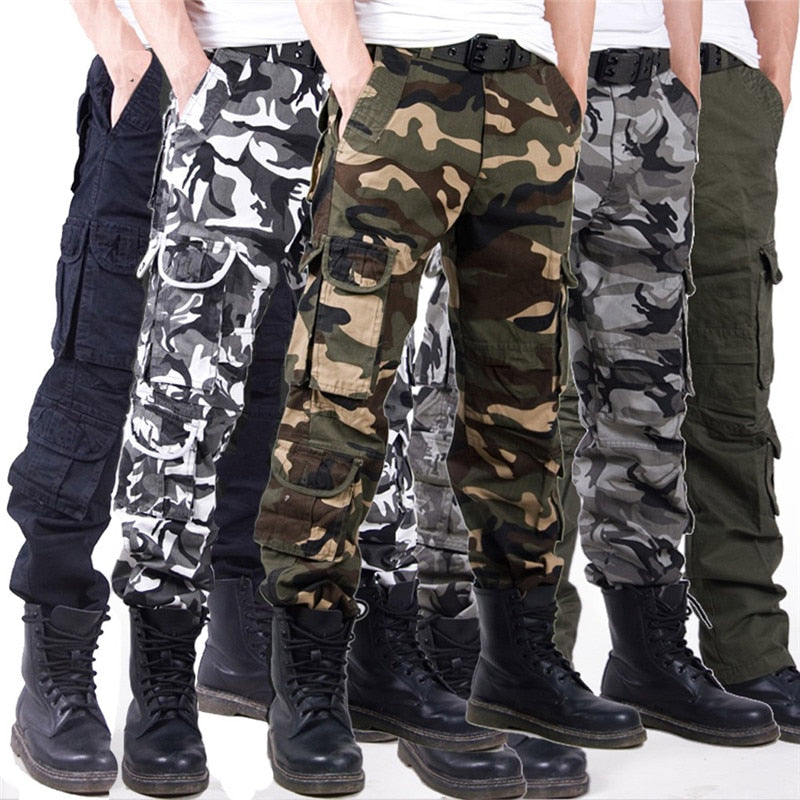 Men's Baggy Tactical Cargo Pants