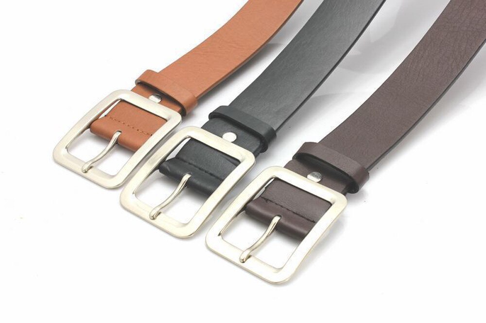 Casual Faux Leather Belt