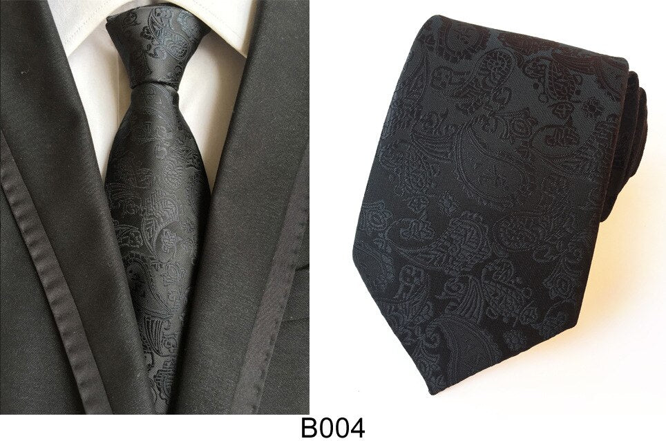 Luxury Mens Silk Necktie