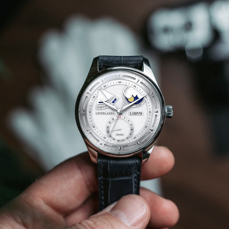 LOBINNI Moon Phase Seagull Watch