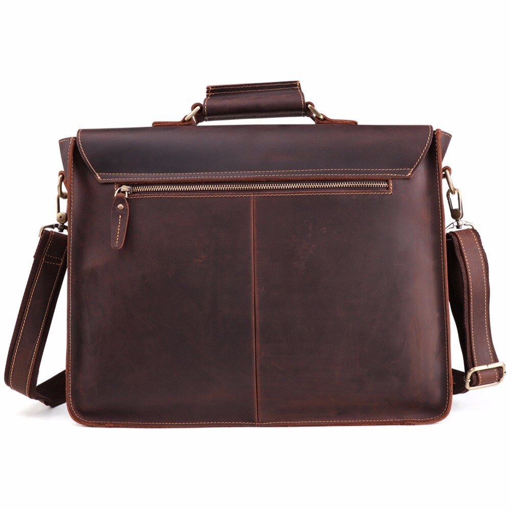 JOYIR Vintage Shoulder Strap Briefcase