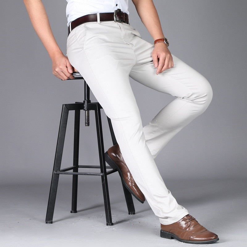 High Quality Cotton Business Dress Pants