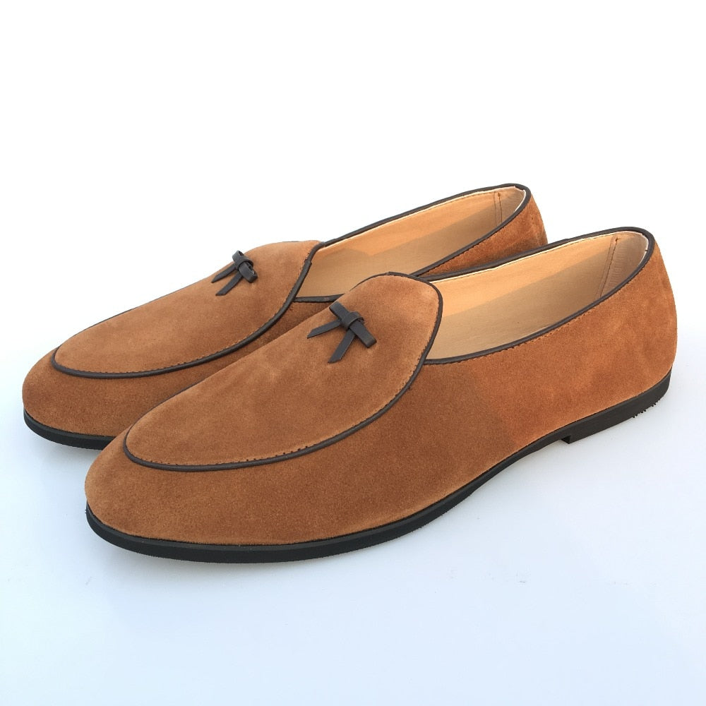 Men's Slip On Suede Loafers