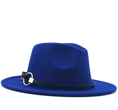 Wool Wide BrimFedora Hat