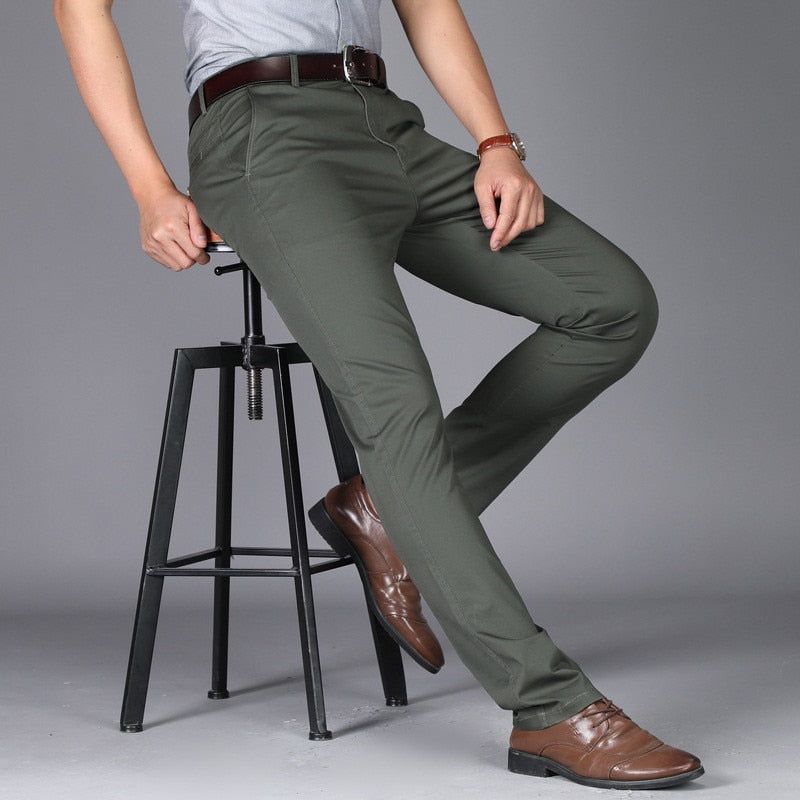 High Quality Cotton Business Dress Pants