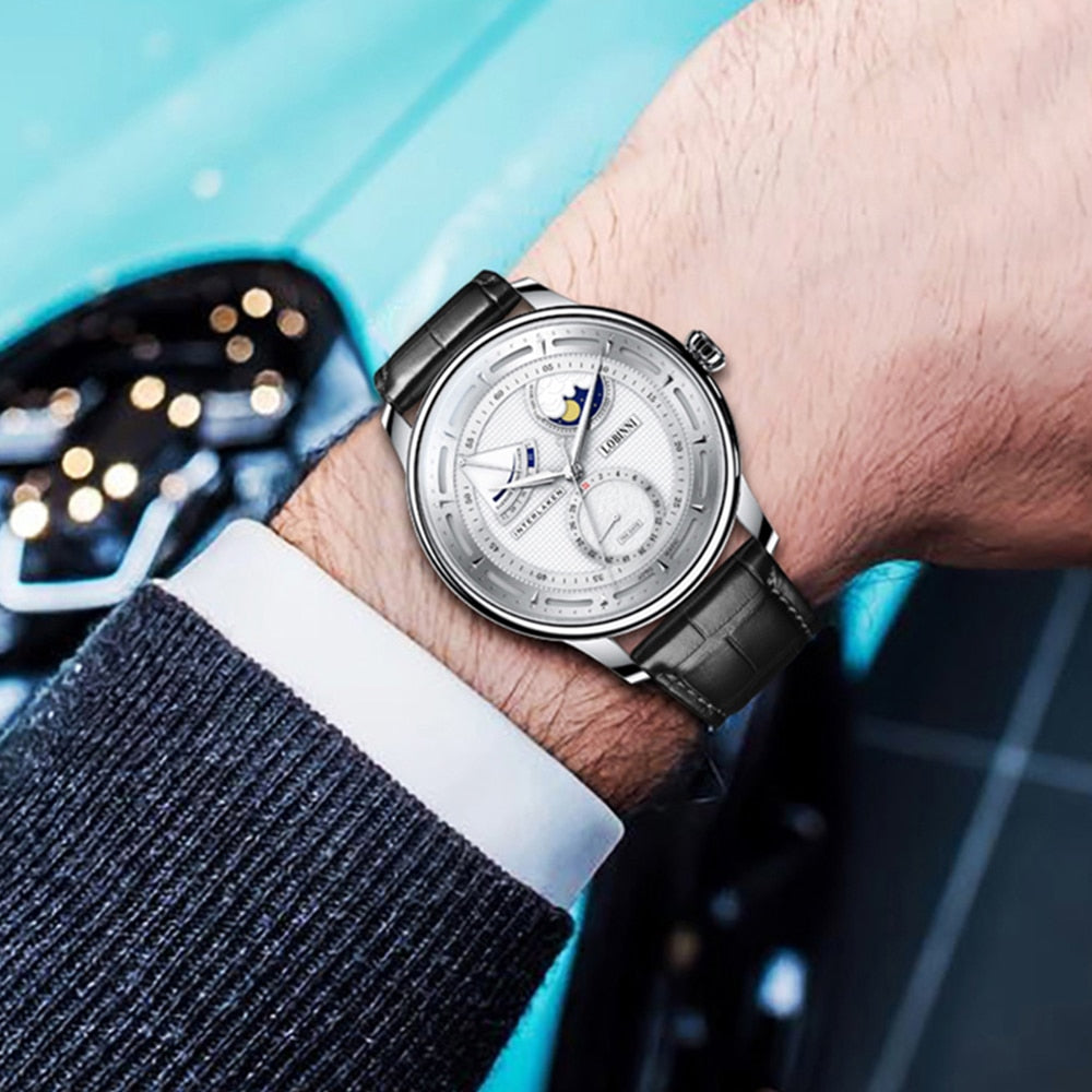 LOBINNI Moon Phase Seagull Watch