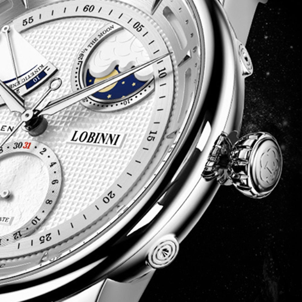 LOBINNI Moon Phase Seagull Watch