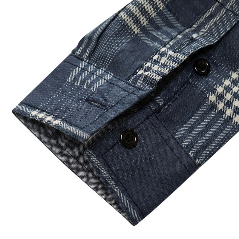 Long Sleeve Plaid Shirt