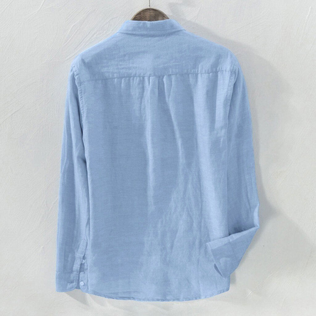 Men's Loose Fitting Long Sleeve Shirt