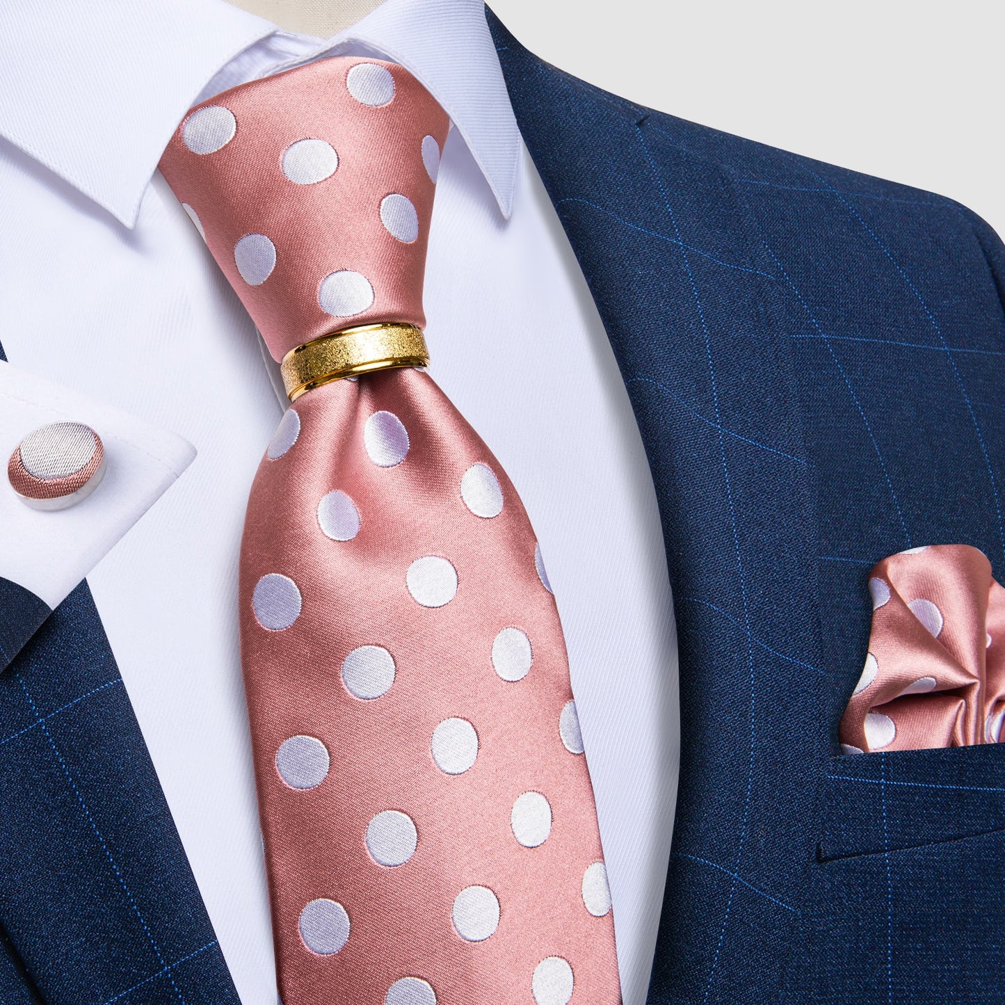 Designer Mens Floral Striped Necktie