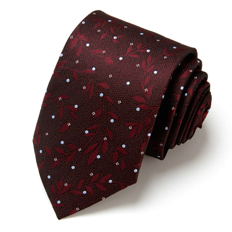 Fashion Mens Tie 7.5cm Necktie