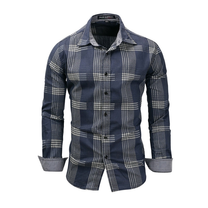 Long Sleeve Plaid Shirt