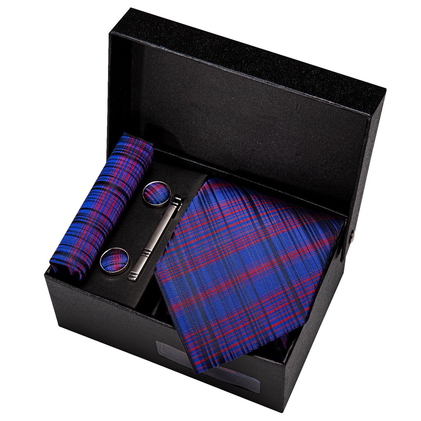 Mens Purple Paisley Silk Tie