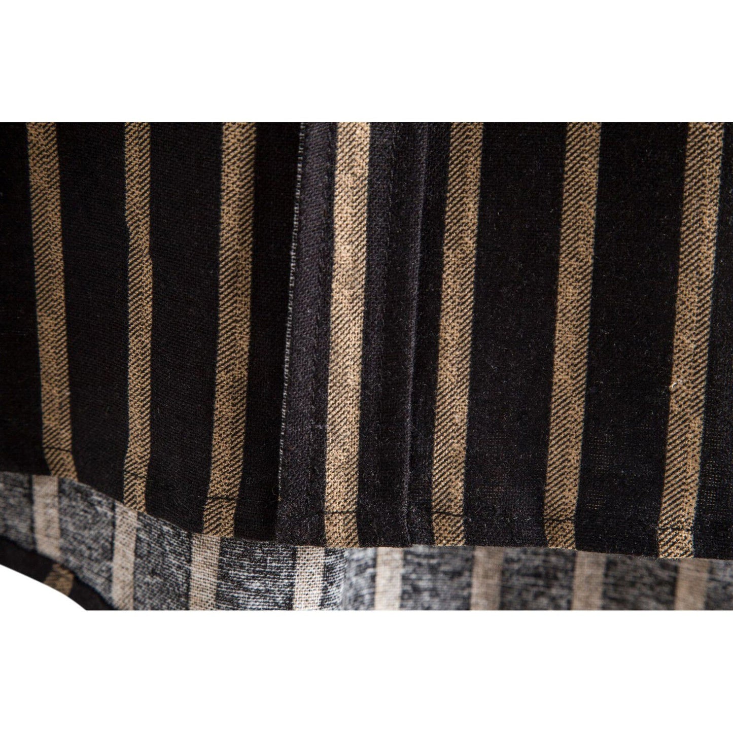 Linen Printed Summer Striped Cotton Shirt