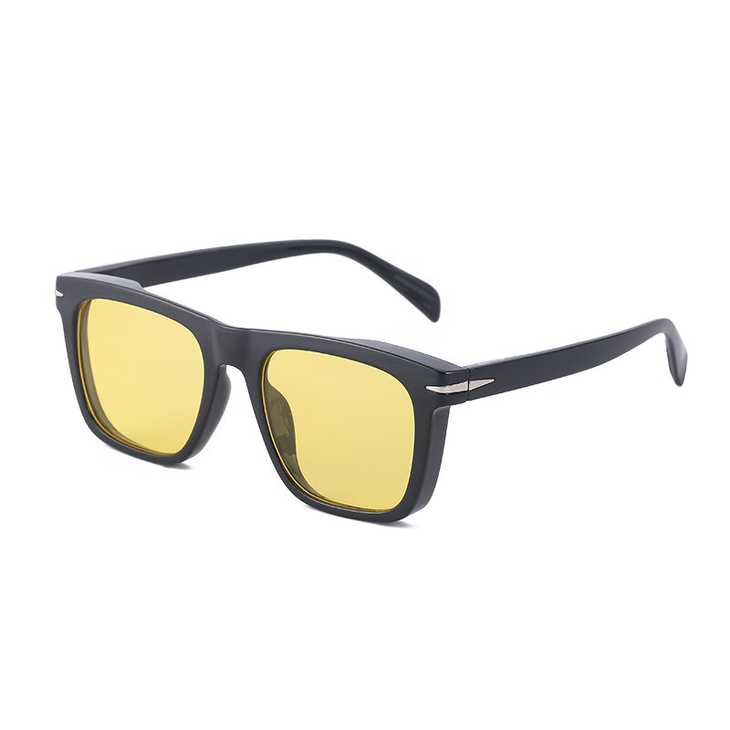 SHAUNA Retro Square Sunglasses