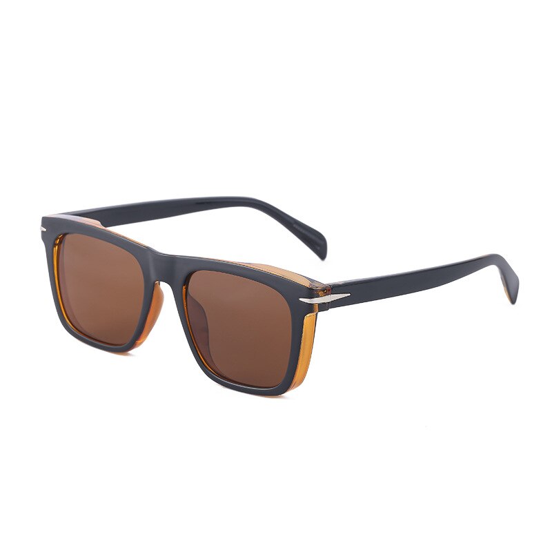 SHAUNA Retro Square Sunglasses