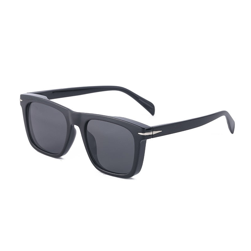 SHAUNA Retro Square Sunglasses