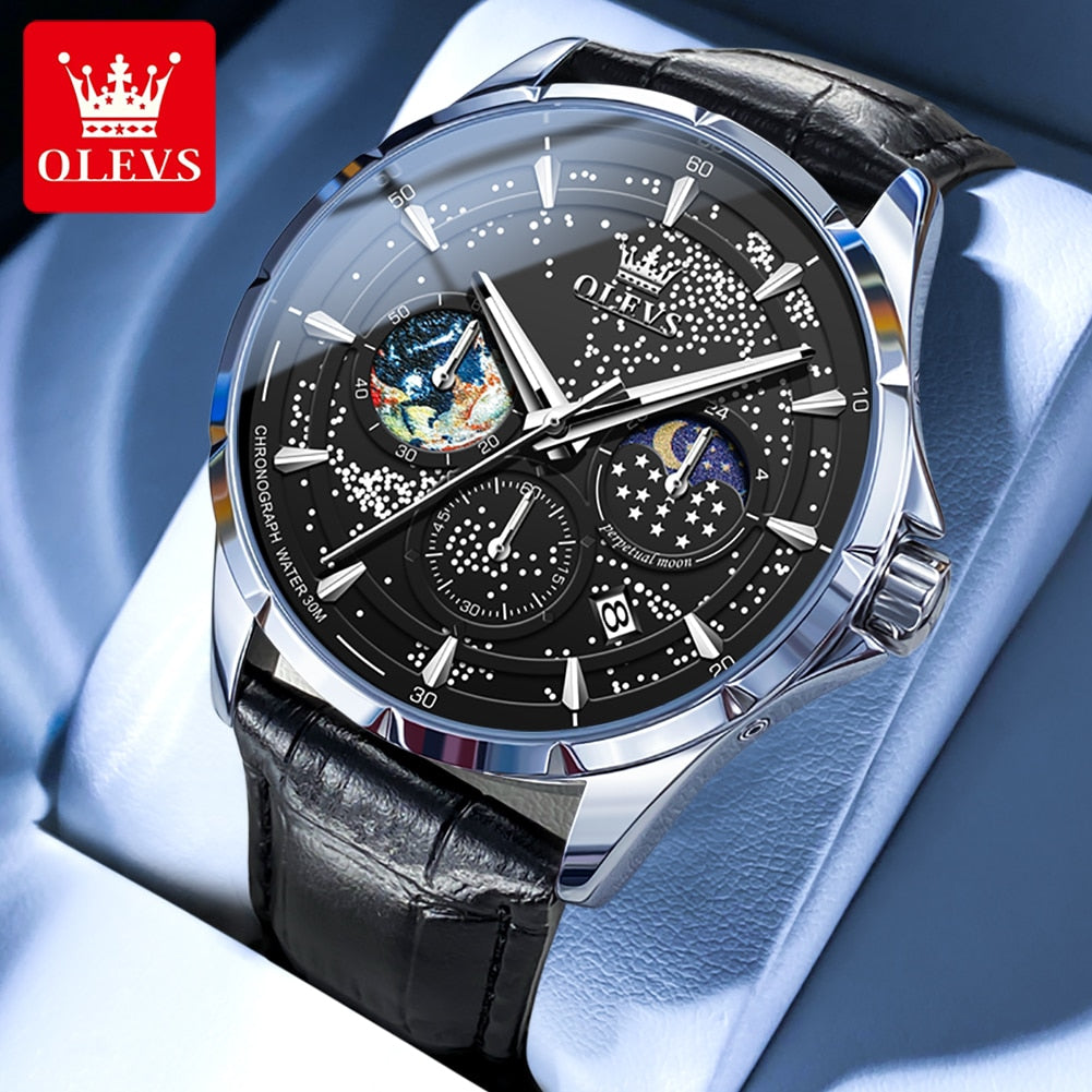 OLEVS Starry Sky Wrist Watch