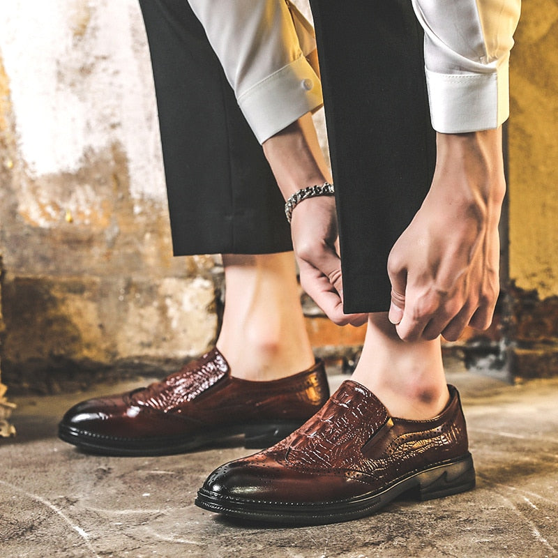Men's Soft Leather Oxfords