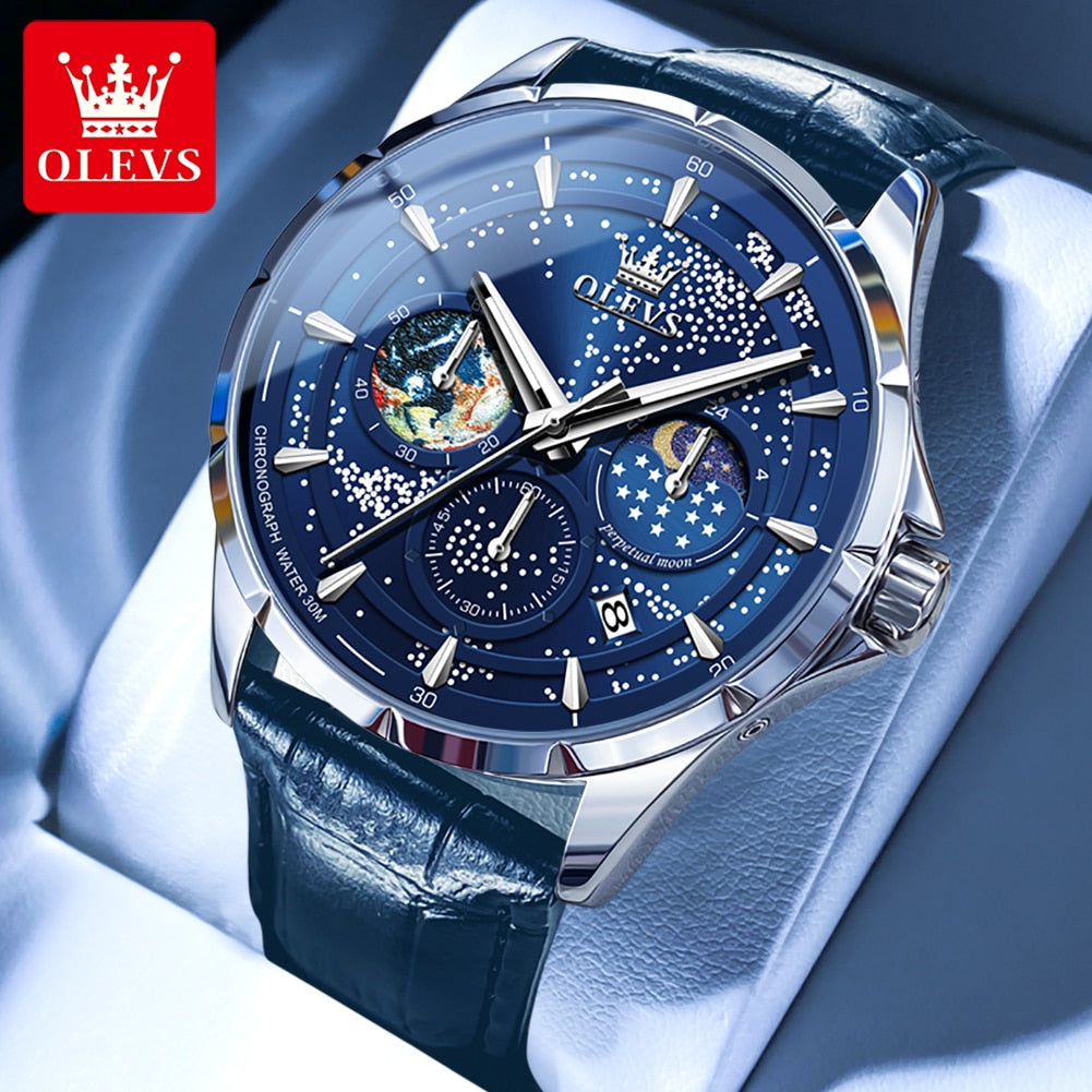 OLEVS Starry Sky Wrist Watch
