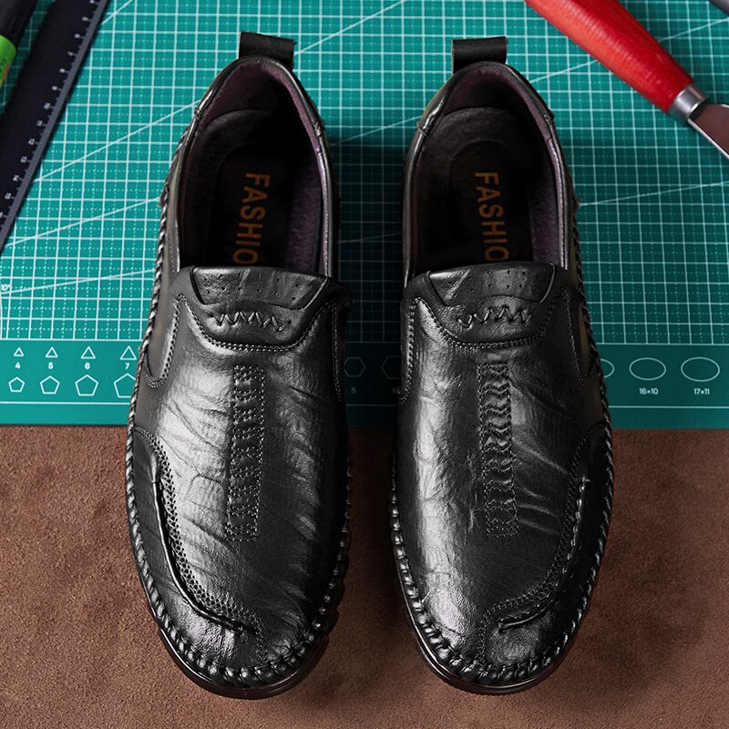 Men's Flat Bottom Slip On Loafers