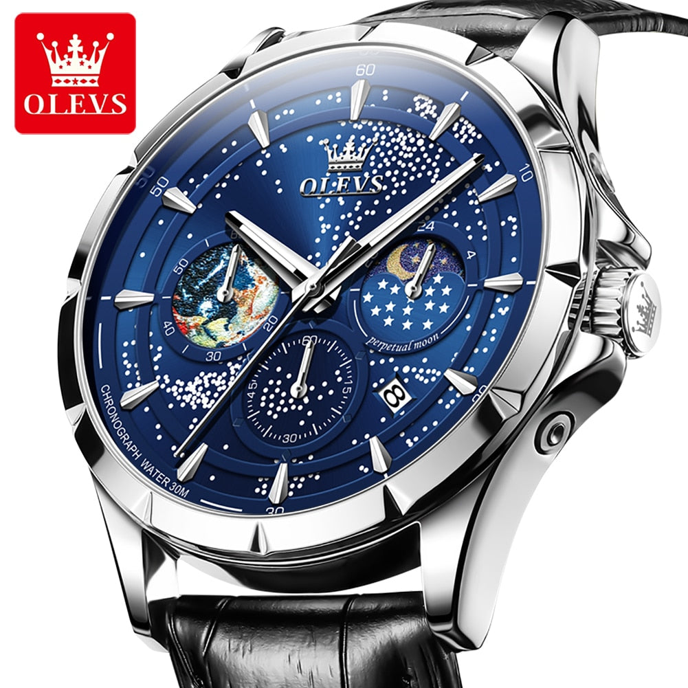 OLEVS Starry Sky Wrist Watch