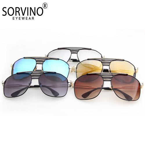 Big Frame Polygonal Sunglasses