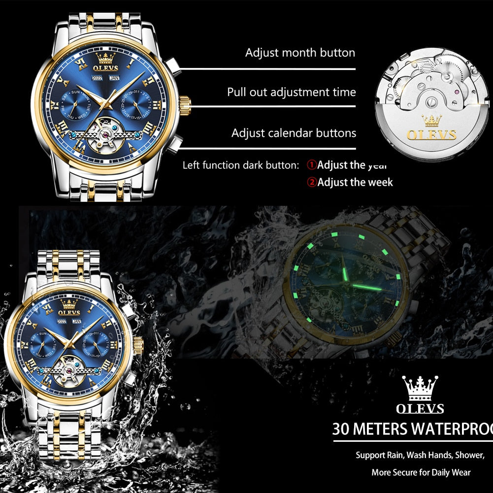 OLEVS Automatic Mechanical Watch