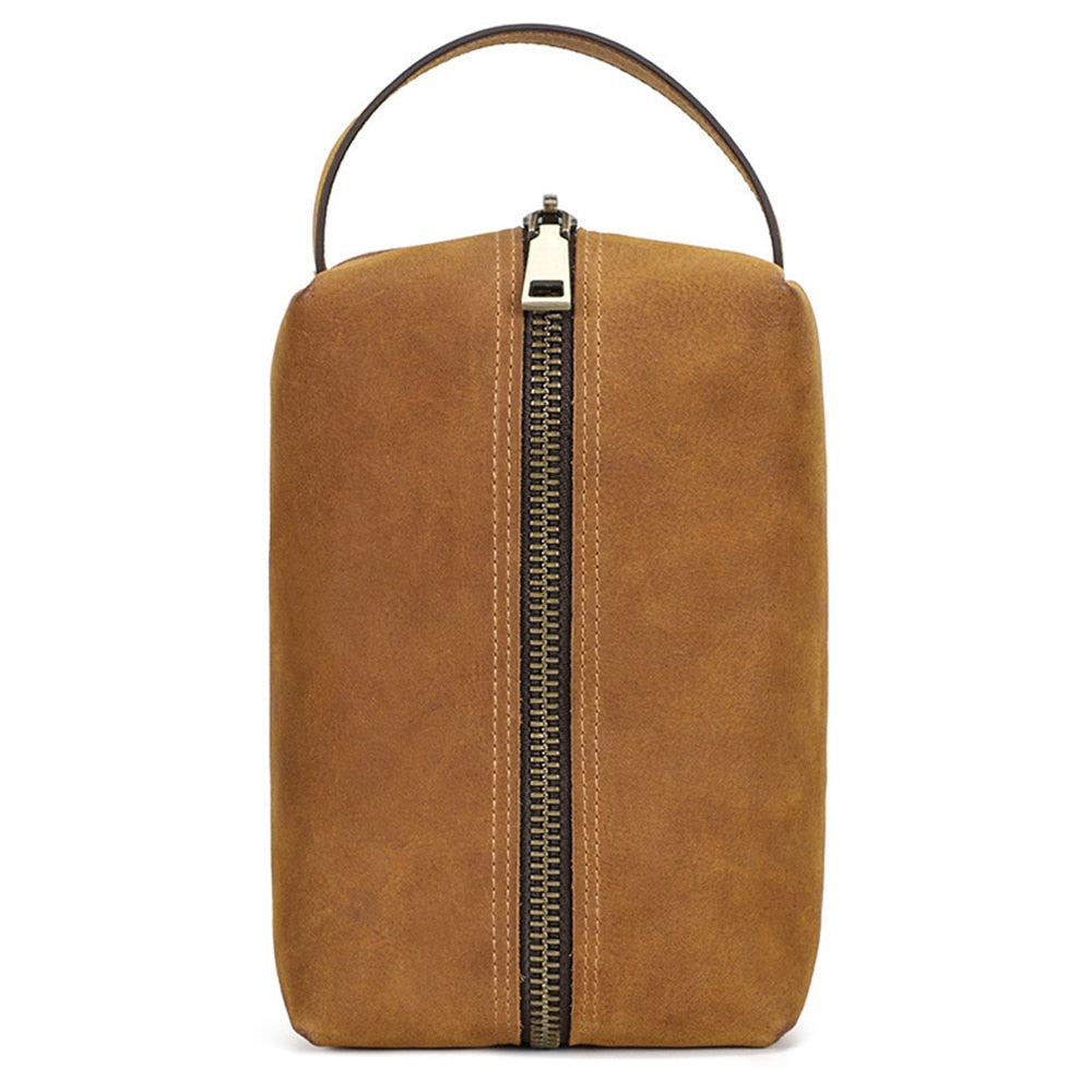 Genuine Leather Storage Bag