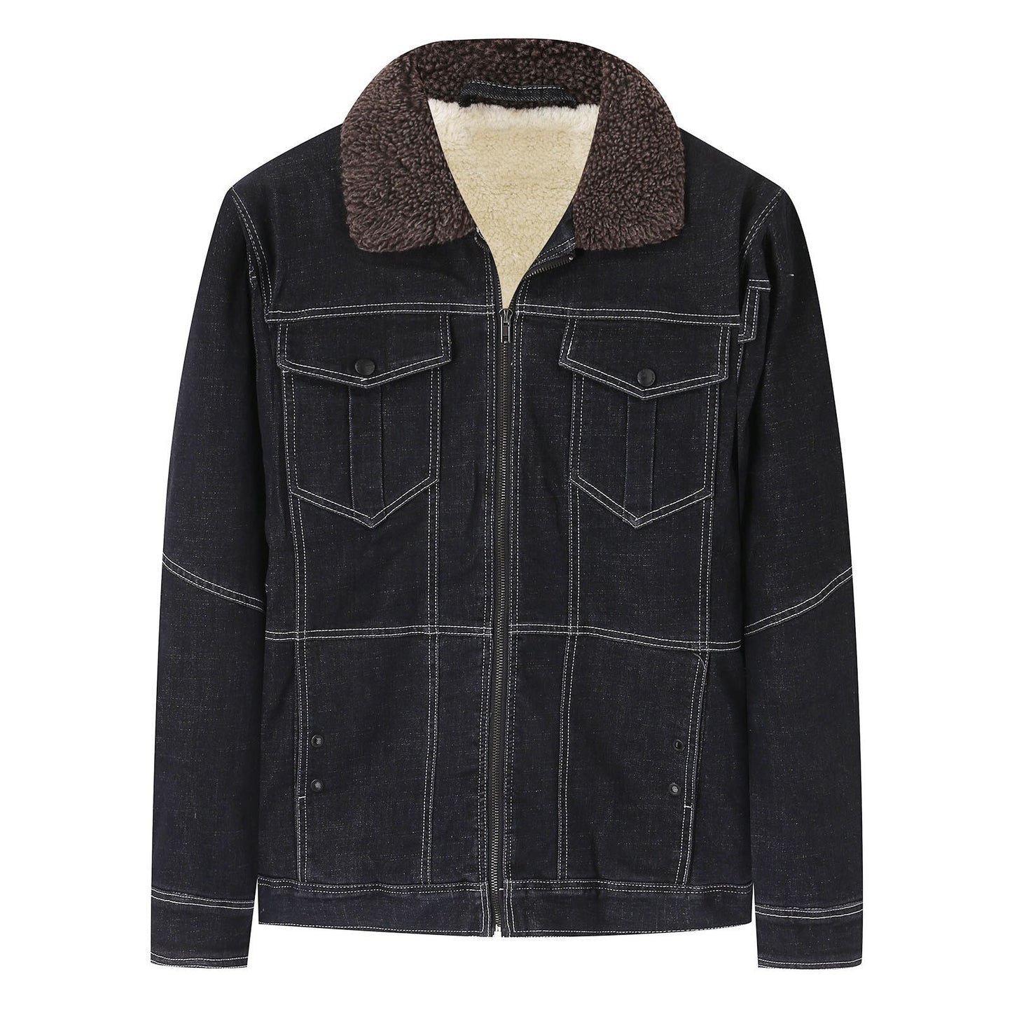 Men's Insulated Denim Jacket