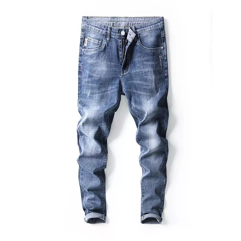 Slim Fit Denim Jean Joggers