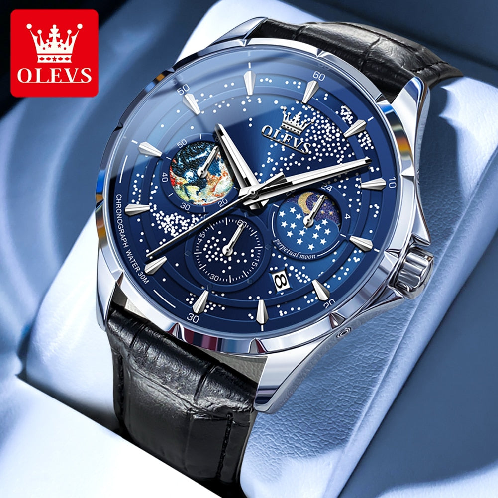 OLEVS Starry Sky Wrist Watch