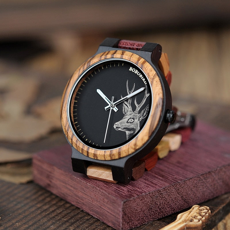 BOBOBIRD Wooden Watches Men