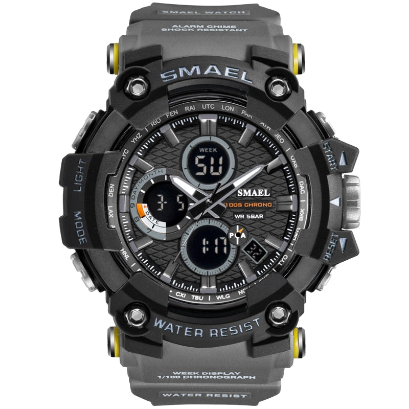 SMAEL Dual Time Sport Watch