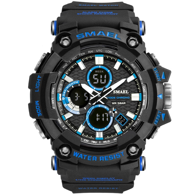 SMAEL Dual Time Sport Watch