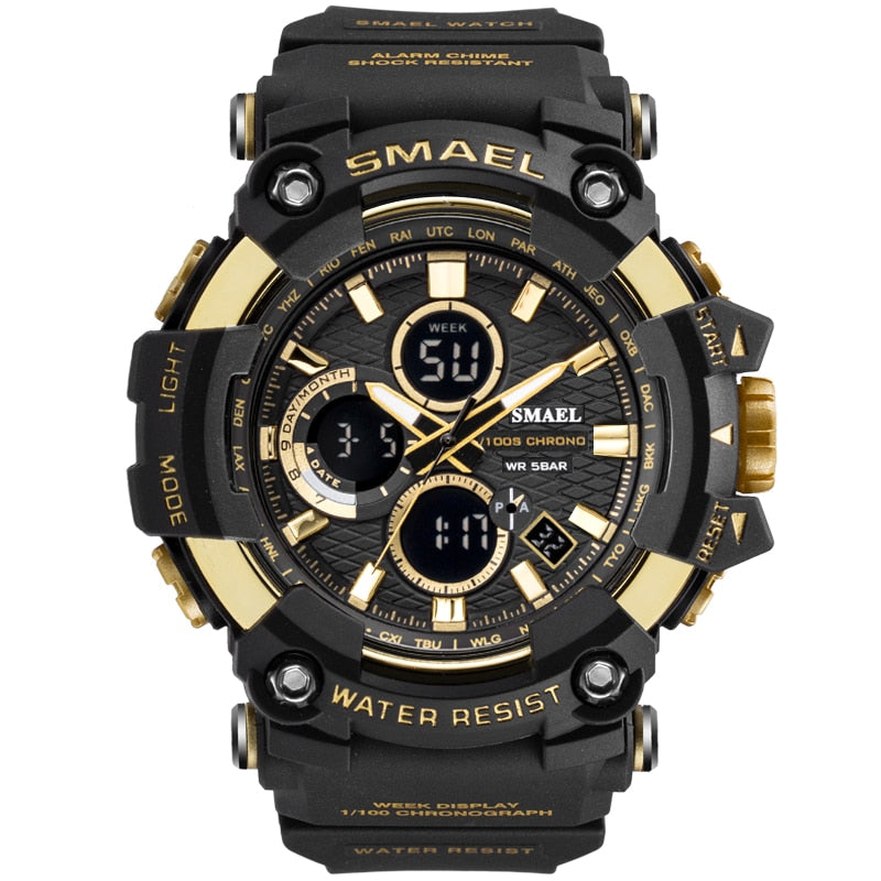 SMAEL Dual Time Sport Watch