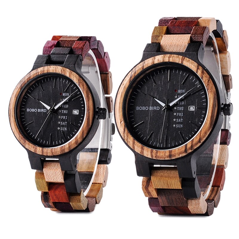 BOBO BIRD Wood Watch Lover Couple Watches