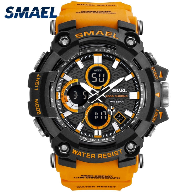 SMAEL Dual Time Sport Watch