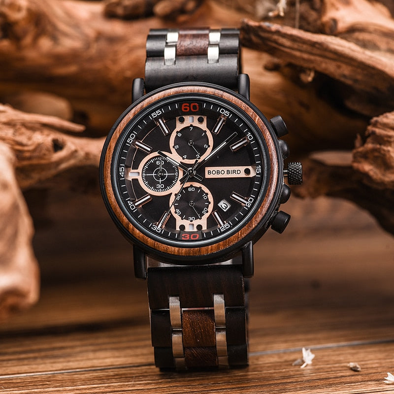 BOBO BIRD Mens Wristwatches