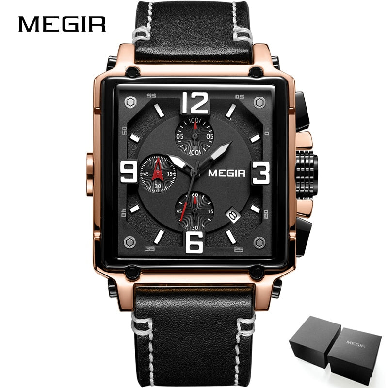 MEGIR Chronograph Quartz Watches