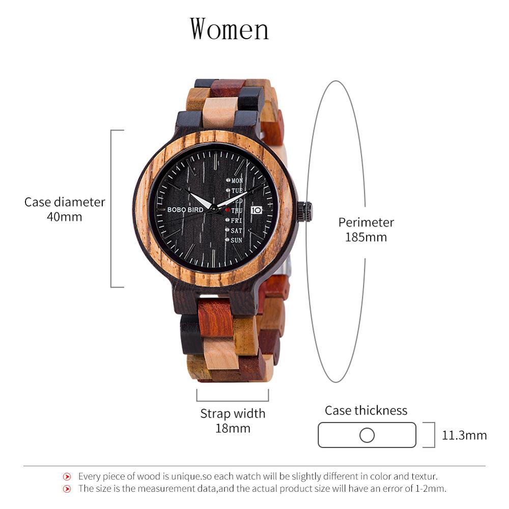 BOBO BIRD Couple Wooden Watch