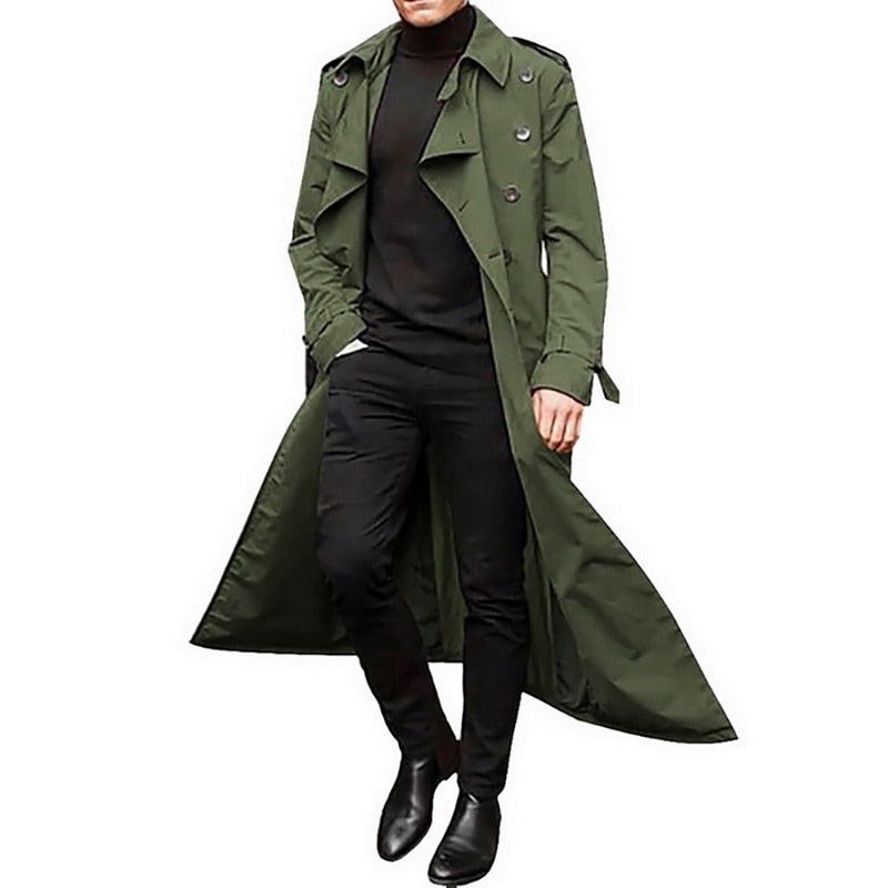 Long Overcoat Trench Coat