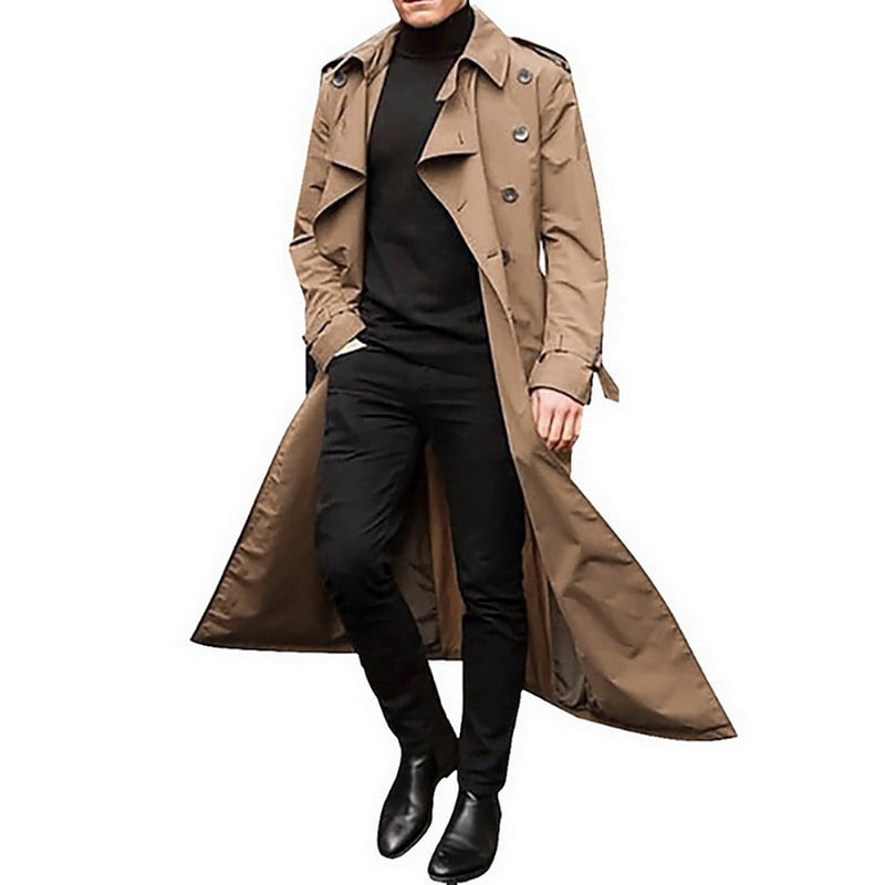 Long Overcoat Trench Coat