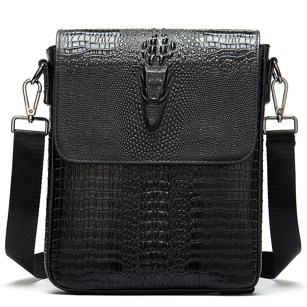WESTAL Cocrodile Pattern Leather Bag