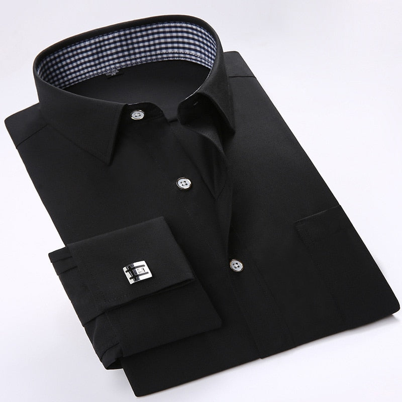 Men French Cufflinks Shirts