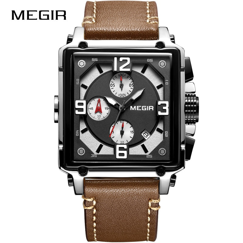 MEGIR Chronograph Quartz Watches